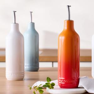 Le Creuset Stoneware Signature Cruet Set 600ml Volcanic